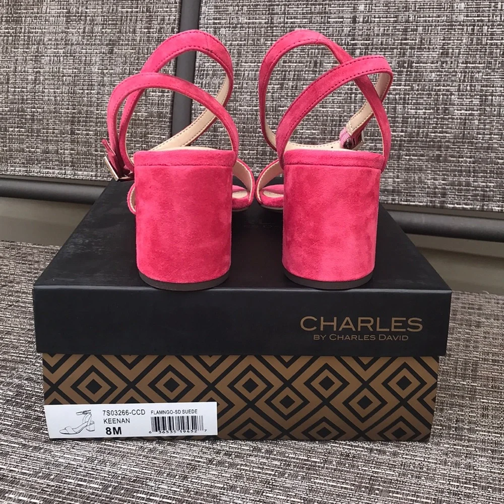Charles David Suede Sandals